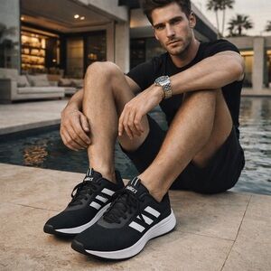 Adidas X_PLR Path Sneakers Men’s 9.5 Black White New w/ Box